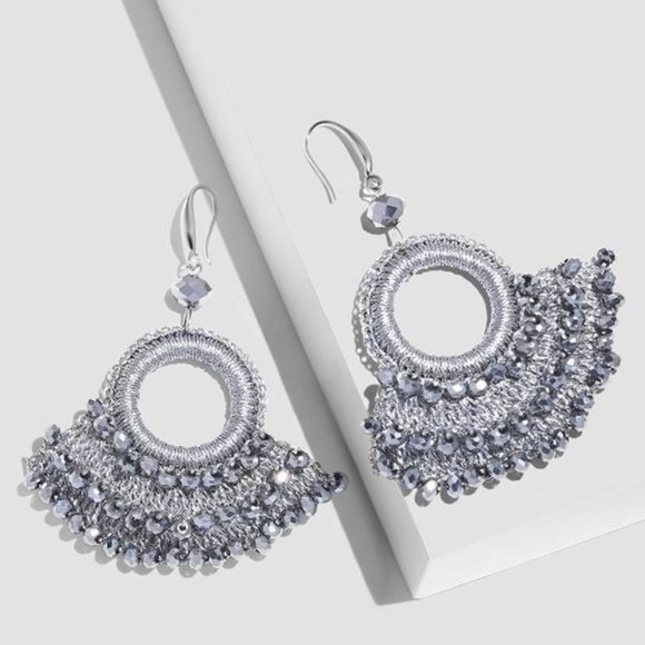 Jewelry - Kali Silver Earrings -NWT